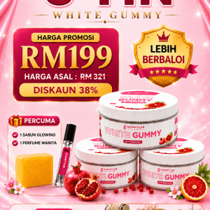 Gummy White : Pakej 3