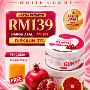 Gummy White : Pakej 2
